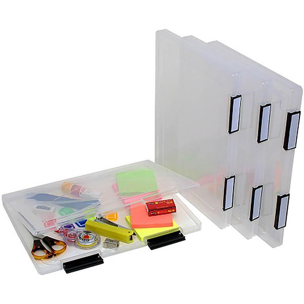 Crystalfile Carry Case With Id Labels Assorted 22001 - SuperOffice