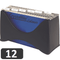 Crystalfile Enviro Suspension File Holder Filing Foolscap Desktop Filer Black 12 Pack 8108502 (12 Pack) - SuperOffice