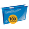 Crystalfile Extra Suspension Files Polypropylene Blue Pack 20 111601 - SuperOffice