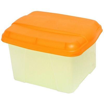 Crystalfile Porta Box 36 Litre Summer Colours Orange 8008406 - SuperOffice