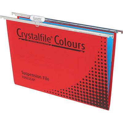 Crystalfile Suspension Files Red Box 10 111221Y - SuperOffice