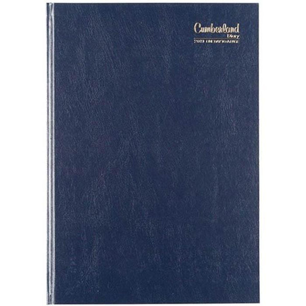 Cumberland 2020 Business Diary Day To Page 1 Hour A5 Blue 51ECBL20 - SuperOffice