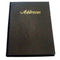 Cumberland Address Book Leathergrain 110 X 75Mm Black 510101 - SuperOffice
