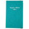 Cumberland Address Book Pu Casebound Cover With Silver Corners 203 X 127Mm Teal 11028 - SuperOffice