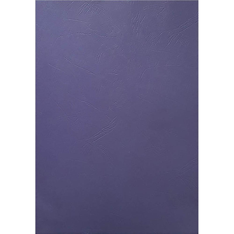 Cumberland Binding Cover Leathergrain A4 280Gsm Royal Blue Pack 100 BC05 - SuperOffice