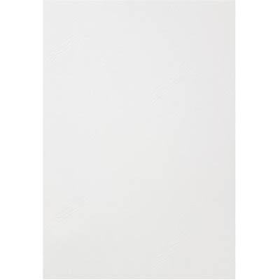 Cumberland Binding Cover Leathergrain A4 280Gsm White Pack 100 BC07 - SuperOffice