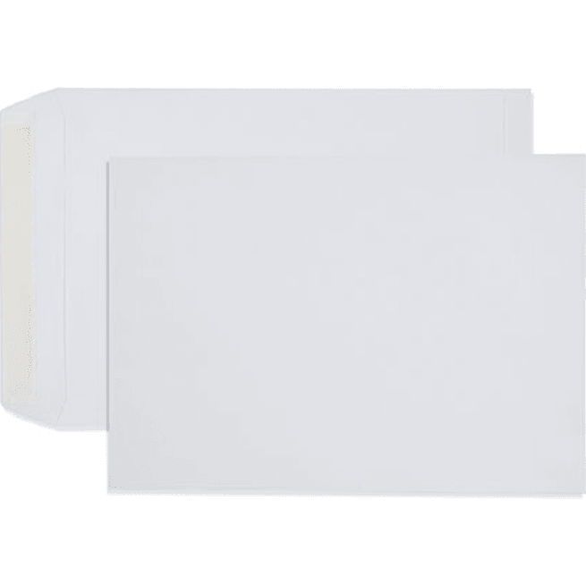Cumberland C3 Envelopes Pocket Strip Seal 100Gsm 458x324mm White Box 250 616339 - SuperOffice