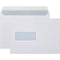 Cumberland C5 Laser Envelopes Secretive Window Pocket Strip Seal 90GSM 162x229mm White Box 500 6063411 - SuperOffice