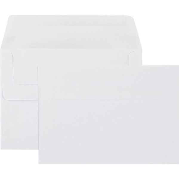 Cumberland C6 Envelopes Plain Self Seal 80GSM 114x162mm White Box 500 604211 - SuperOffice