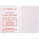 Cumberland Card Holder 2 Clear Pockets 100 X 70Mm Clear Pack 10 723PCH - SuperOffice