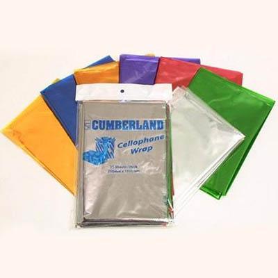 Cumberland Cellophane 750 X 1000Mm Assorted Pack 25 CSCWASS - SuperOffice