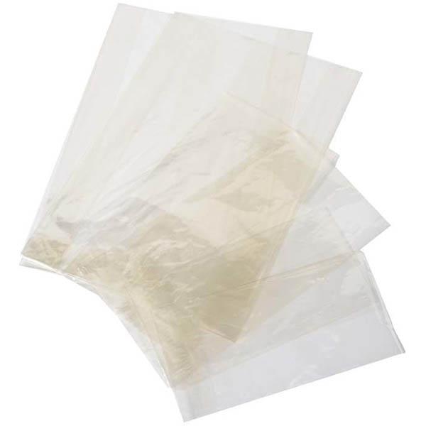 Cumberland Cellophane Bag With Gusset 150x75x45mm Clear Pack 100 FLP4G - SuperOffice