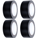 Cumberland Cloth Tape 48mmx25m Black 4 Pack 7204 (4 Pack) - SuperOffice