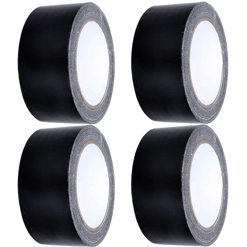 Cumberland Cloth Tape 48mmx25m Black 4 Pack 7204 (4 Pack) - SuperOffice