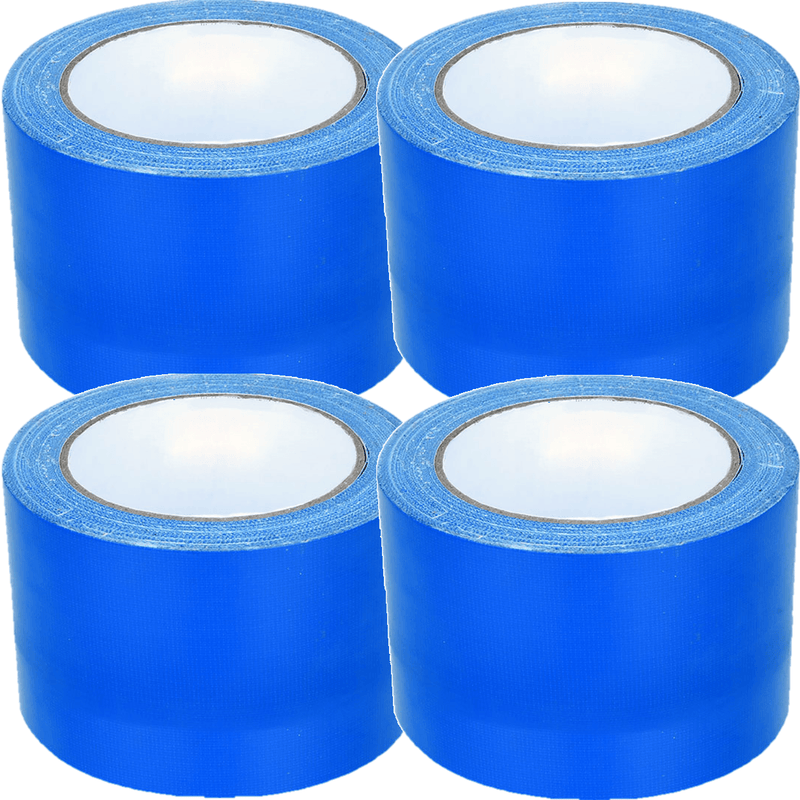 Cumberland Cloth Tape 72mmx25m Thick Blue 4 Rolls Pack 7206 (4 Rolls) - SuperOffice