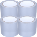 Cumberland Cloth Tape 72mmx25m Thick Silver 4 Rolls Pack 7210 (4 Rolls) - SuperOffice