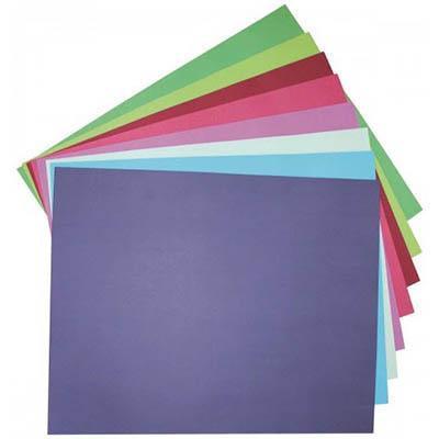 Cumberland Colourboard 200Gsm 510 X 640Mm Assorted Cool Pack 50 CLBCOOL - SuperOffice