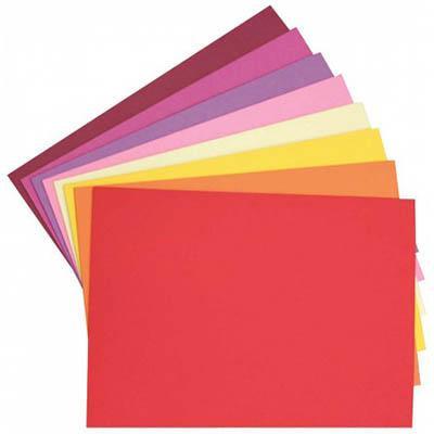 Cumberland Colourboard 200Gsm A4 Assorted Warm Pack 50 CLBWARMA4 - SuperOffice