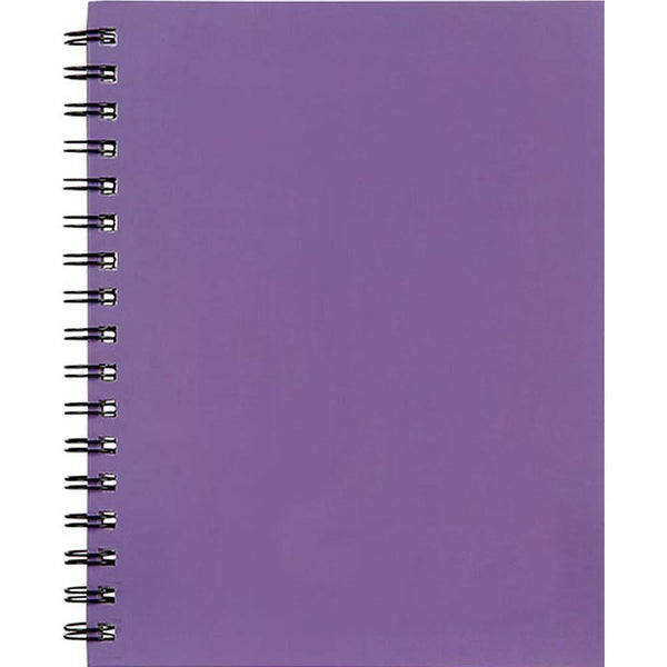 Cumberland Coloured Notebook Spiral Bound Feint Ruled 100 Leaf A5 Bright Assorted 773626 - SuperOffice