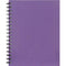 Cumberland Coloured Notebook Spiral Bound Feint Ruled 100 Leaf A6 Bright Assorted 773627 - SuperOffice