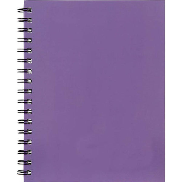 Cumberland Coloured Notebook Spiral Bound Feint Ruled 200 Leaf A6 Bright Assorted 773527 - SuperOffice