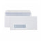 Cumberland DL Envelopes Business Window Secretive Peel And Seal 80GSM 110x220mm Handy Tray 100 903356 - SuperOffice
