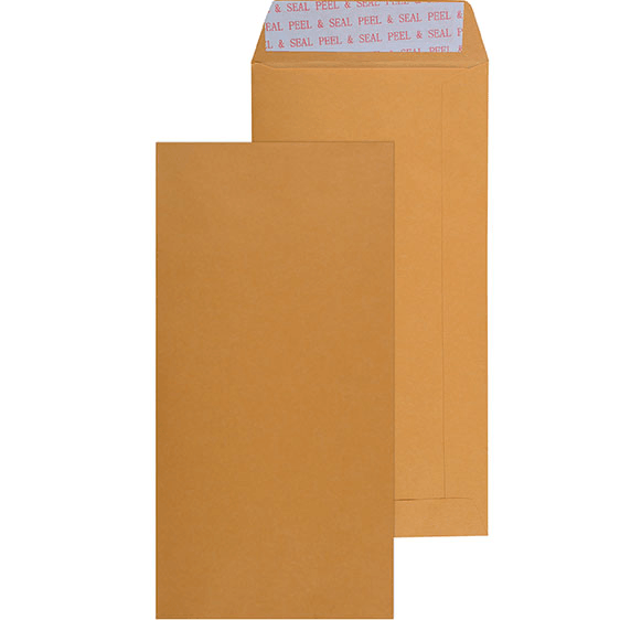 Cumberland DL Envelopes Pocket Strip Seal 85Gsm 110x220mm Gold Box 500 603322 - SuperOffice