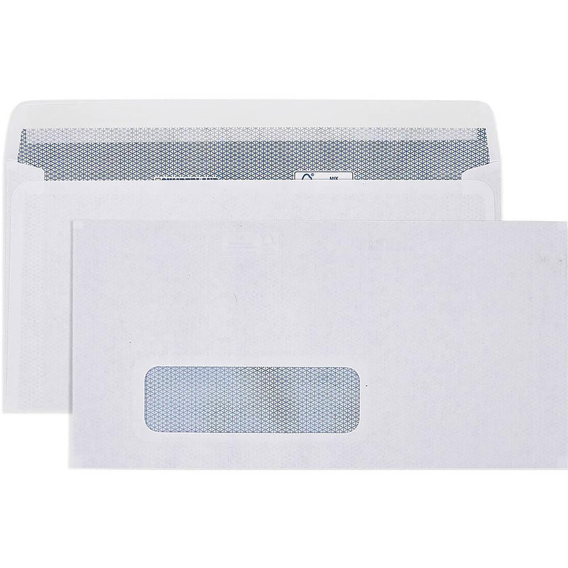 Cumberland DL Laser Envelopes Window Secretive 110x220mm White Box 500 6033111 - SuperOffice