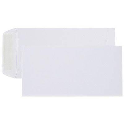 Cumberland Dlx Envelopes Pocket Strip Seal White Box 500 605331 - SuperOffice