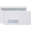 Cumberland DLX Envelopes Secretive Window Strip Seal 20x235mm White Box 500 6053111 - SuperOffice