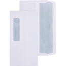 Cumberland DLX Envelopes Window Secretive Self Seal 80GSM 120x235mm White Box 500 605214 - SuperOffice