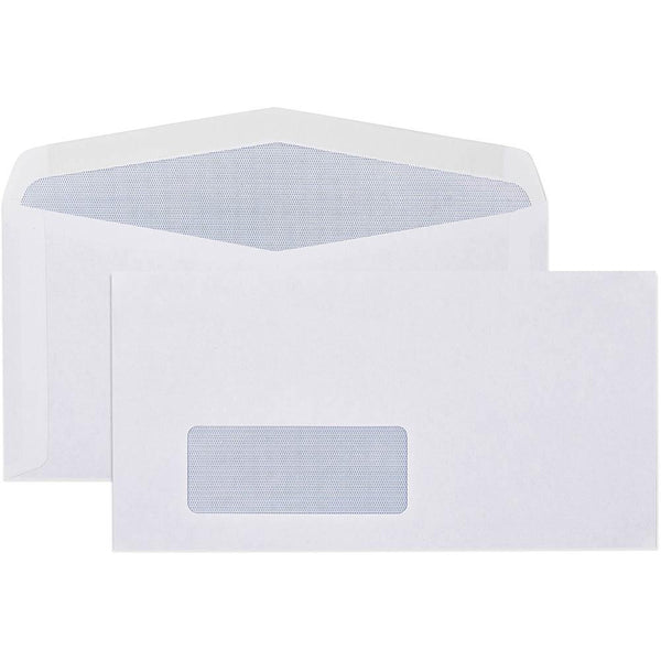 Cumberland Dlx Envelopes Windowface Secretive Barcode Lick And Stick 80Gsm 120 X 235Mm White Box 500 605115 - SuperOffice