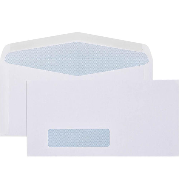 Cumberland DLX Envelopes Windowface Secretive Lick And Stick 80GSM 120x235mm White Box 500 605114 - SuperOffice