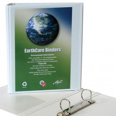 Cumberland Earthcare Insert Binder 2D Ring A4 65Mm White IB813652DWH - SuperOffice
