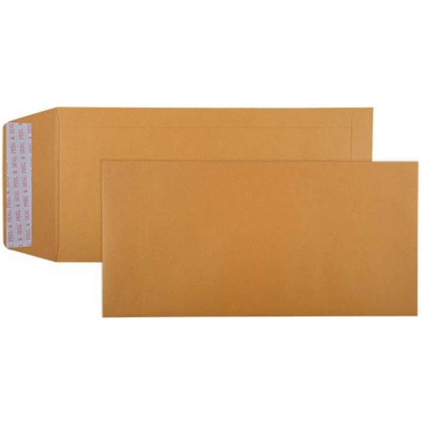 Cumberland Envelopes Pocket Strip Seal 85GSM 305x150mm Gold Box 250 610322 - SuperOffice