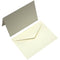 Cumberland Folded Card And Envelope Plain A6 Cream Pack 10 8121 - SuperOffice
