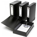 Cumberland Heavy Duty Box File 75Mm Capacity Coated Timber Frame Foolscap BOX75 - SuperOffice