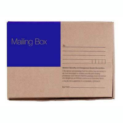 Cumberland Mailing Box 430 X 305 X 140Mm Brown Pack 25 7122 - SuperOffice