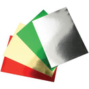 Cumberland Mirrorboard A4 250Gsm 210 X 297Mm Assorted Pack 50 FOIASSA4 - SuperOffice