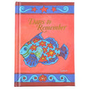 Cumberland Mosaic Fish Dates To Remember Book Casebound 100 Leaf A6 766151 - SuperOffice