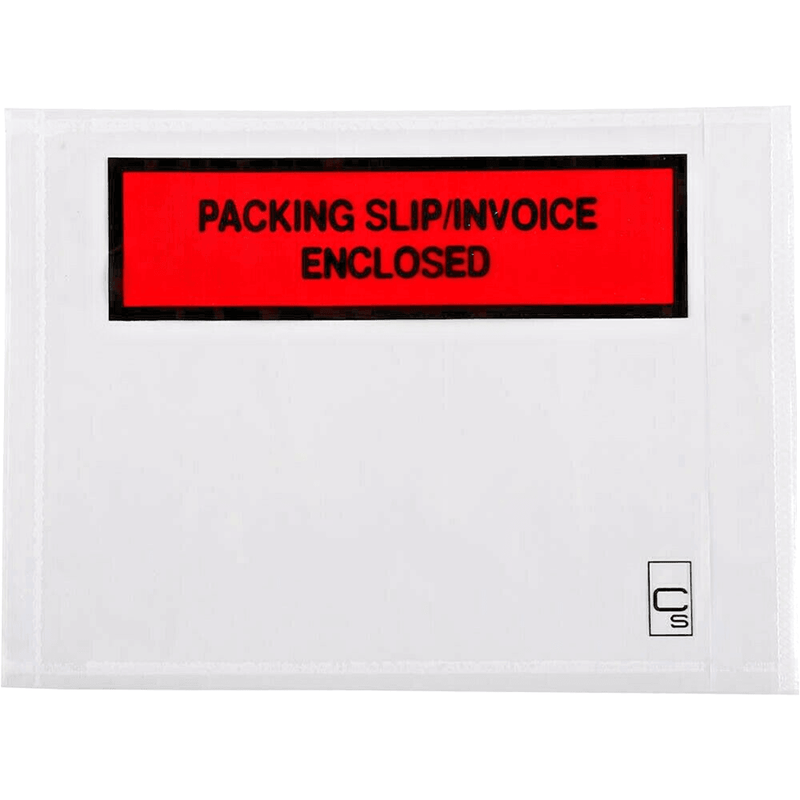 Cumberland Packaging Envelope Packing Slip/Invoice Enclosed 155x115mm Box 1000 OL200PS - SuperOffice