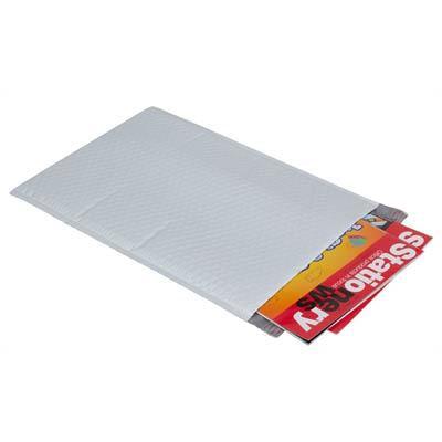 Cumberland Plastic Bubble Lined Mailer 266 X 381Mm Plain White Pack 5 7093 - SuperOffice