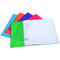 Cumberland Premium Book Covers Pvc With Pocket 9 X 7 Inch Clear Assorted Pack 5 FMEBPC5 - SuperOffice