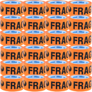 Cumberland Printed Fragile Tape Orange/Black Packing Packaging Pack 24 Rolls BULK 7188 (6 Pack) - SuperOffice