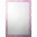 Cumberland Printed Paper Damask Design With Border A4 Pink Pack 10 8138 - SuperOffice
