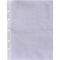 Cumberland Sheet Protector Pvc 125 Micron Heavy Duty Punched 5 Hole A5 Clear Pack 25 SP6095 - SuperOffice