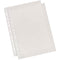 Cumberland Sheet Protector Pvc 200 Micron Extra Heavy Duty Glass A3 Clear Pack 25 SP6168 - SuperOffice