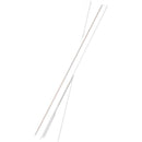 Cumberland Shoelace Fitting Rail White Pack 100 OTSLCA - SuperOffice