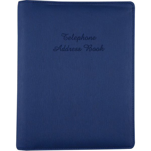 Cumberland Telephone Address Book 6 Ring A-Z Tabs 210x148mm Memo Notepad 11030 - SuperOffice