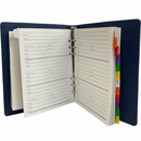 Cumberland Telephone Address Book 6 Ring A-Z Tabs 210x148mm Memo Notepad 11030 - SuperOffice